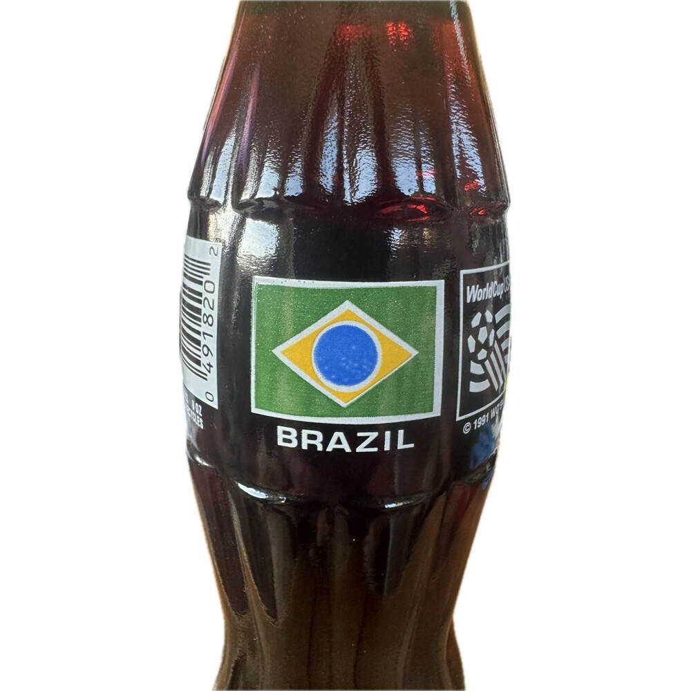 Brazil World Cup Coca -Cola Bottle